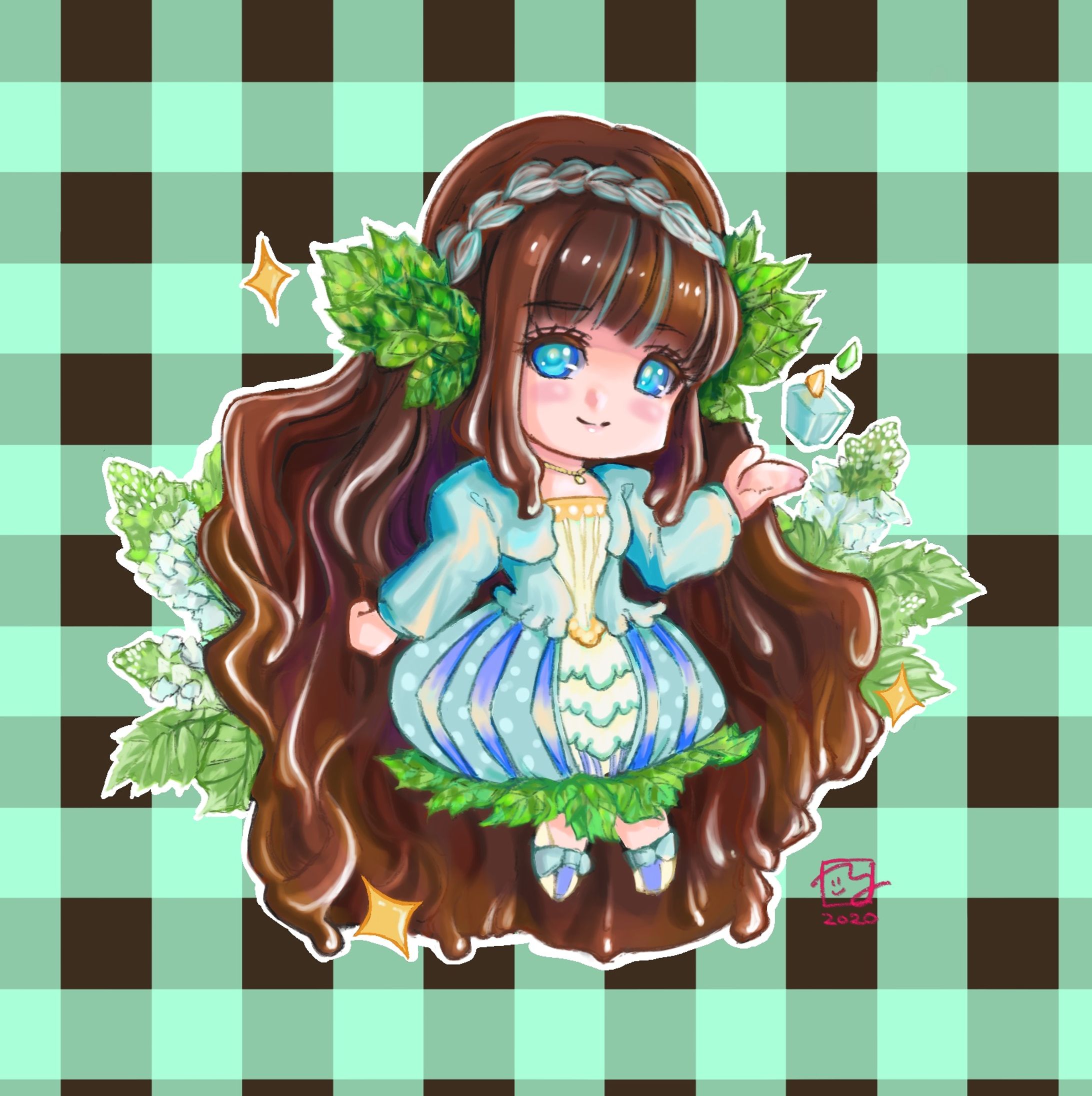 チョコミン子さん-1