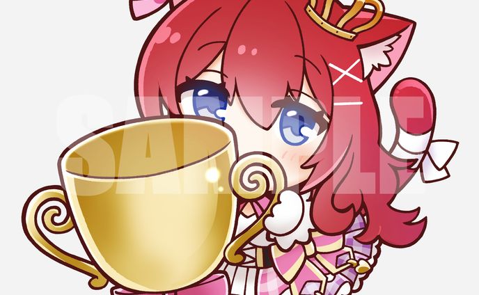 【ご依頼】Vtuber華房とろふさんグッズ用SDイラスト