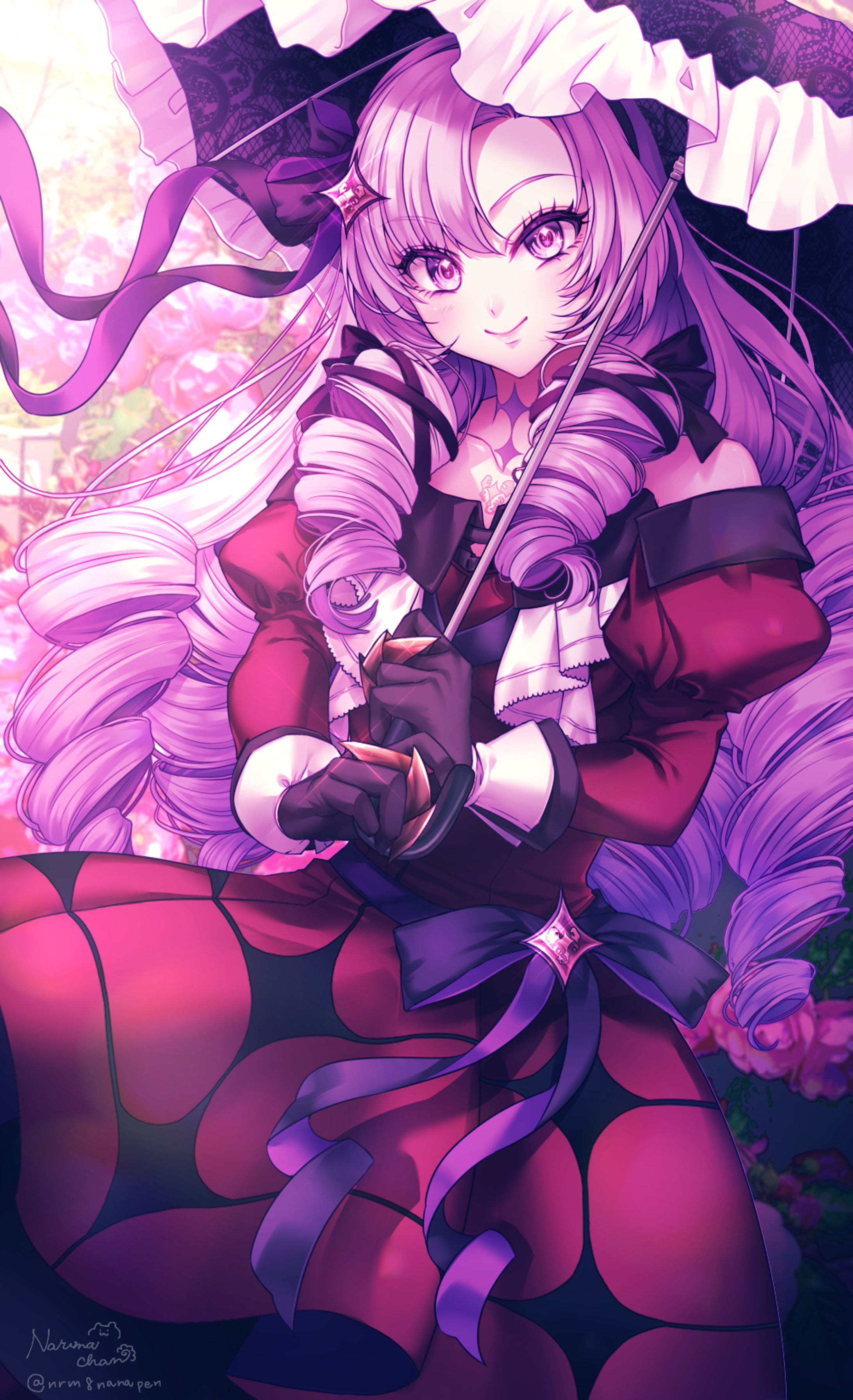 壱百満天原サロメ　ファンアート-1