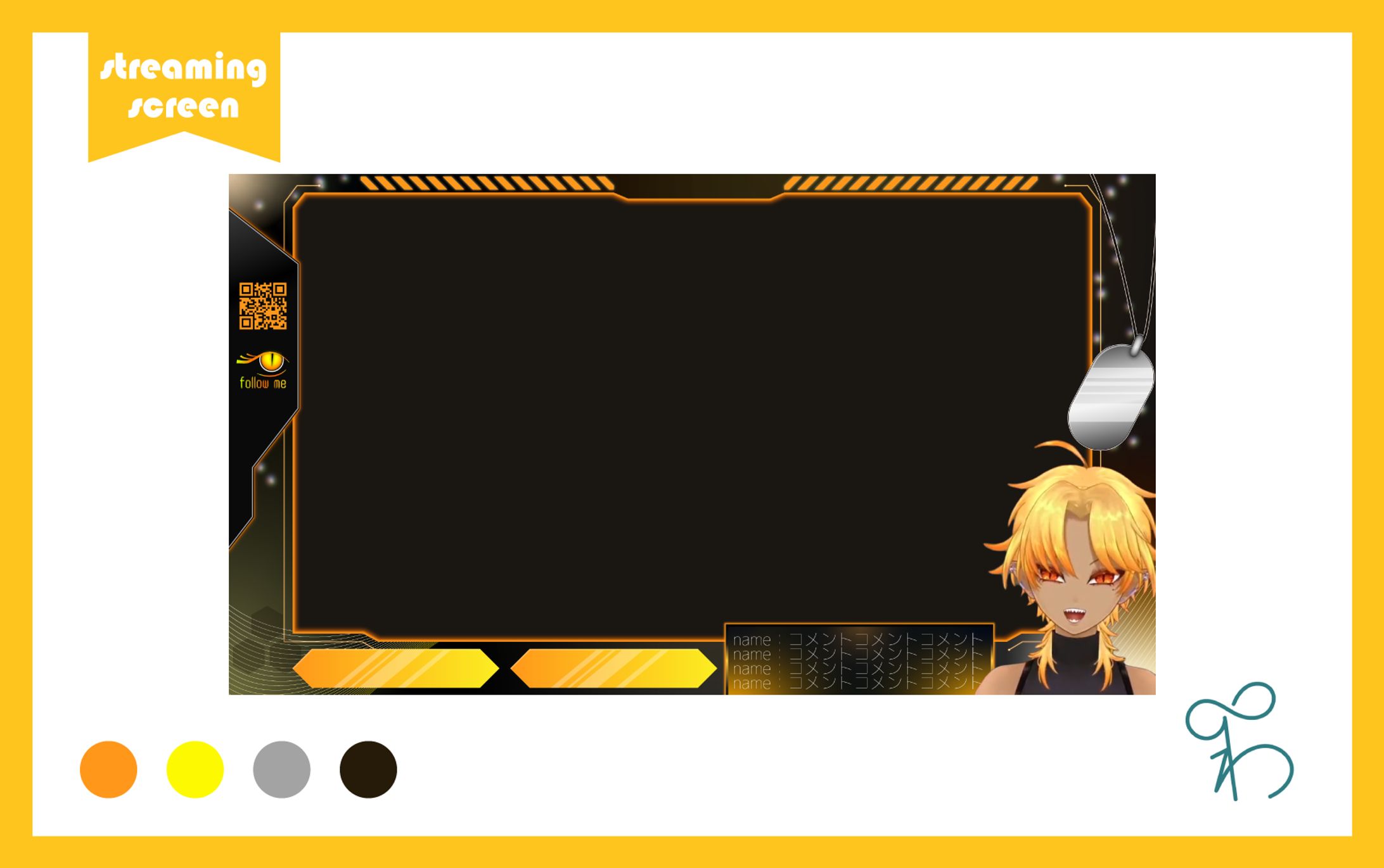 獅子守れお様/ゲーム配信画面-1