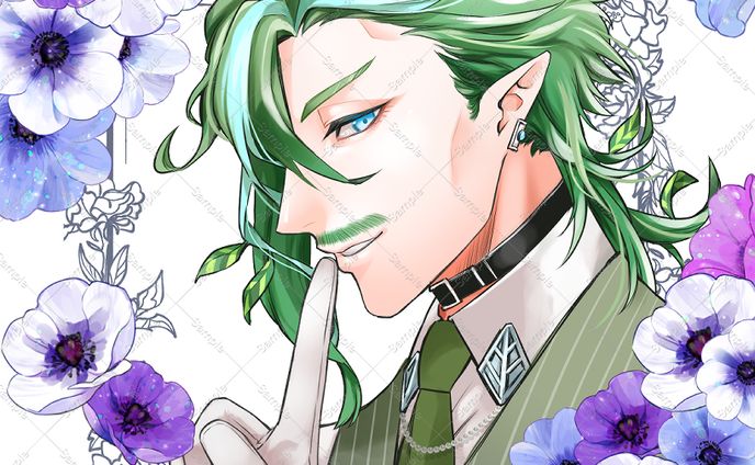 アクリルブロック用イラスト