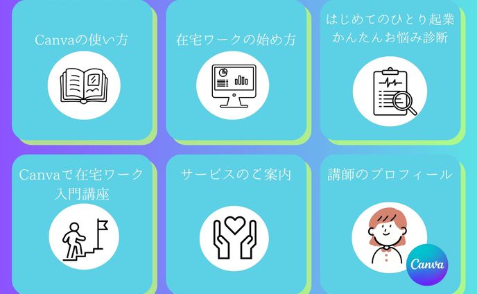  Canva入門　リッチメニュー