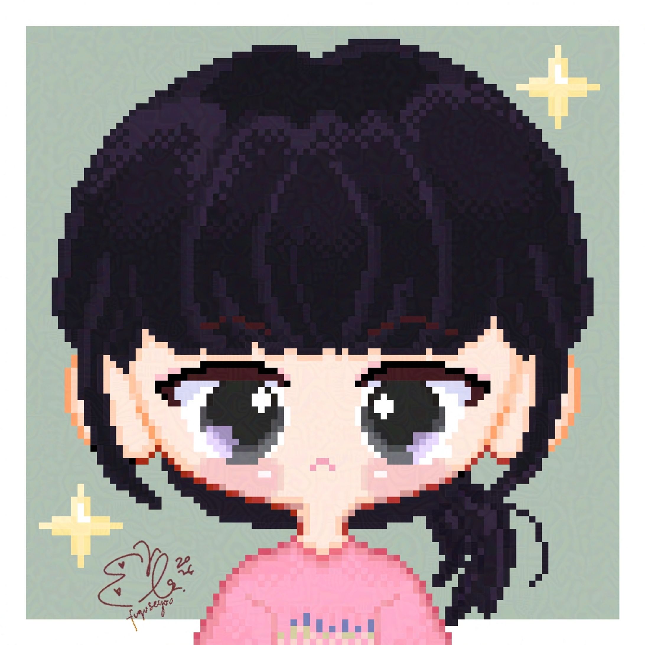 QWER Chodan pixel art-1