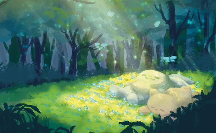 digital art、油絵