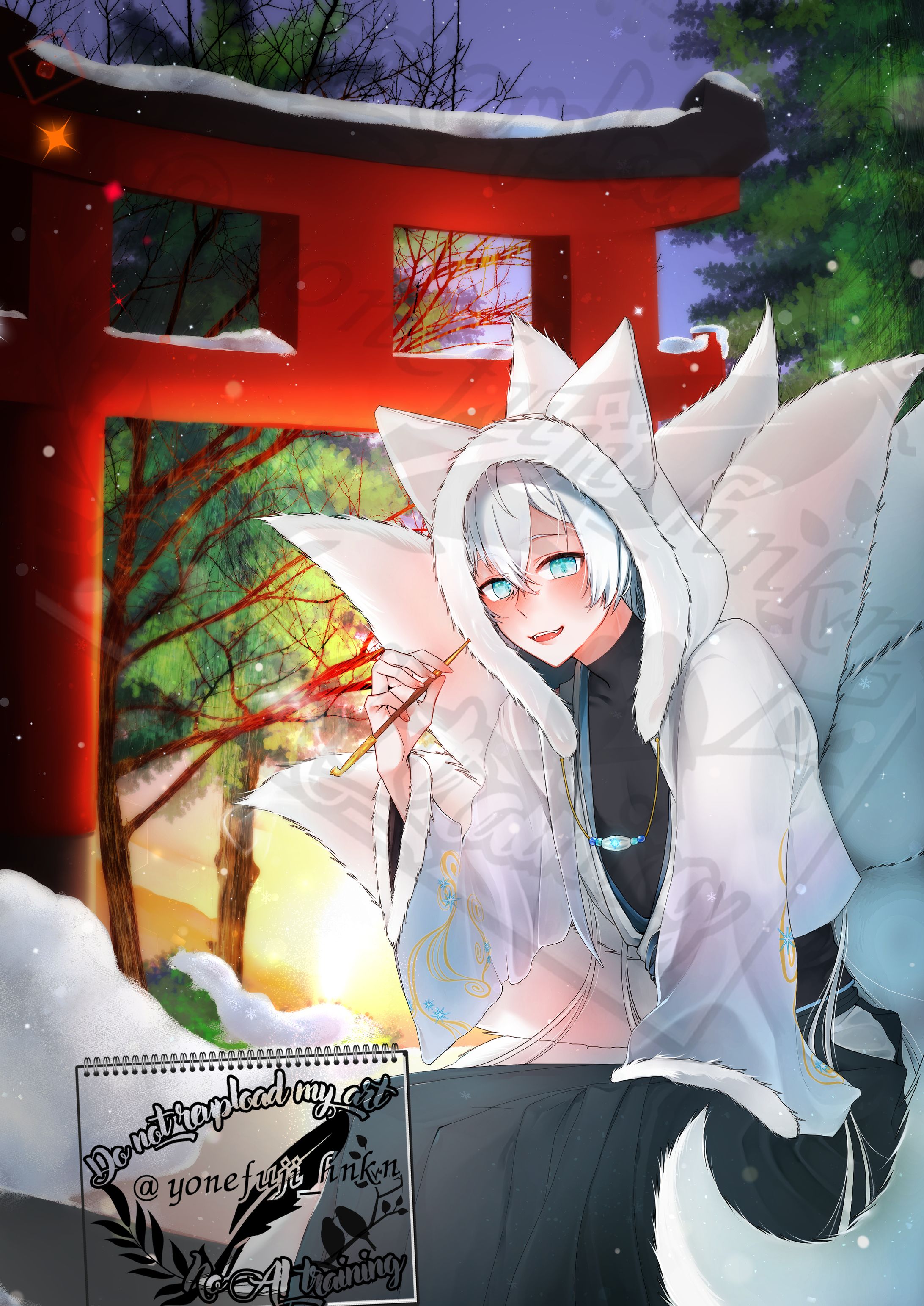 Snowdrop🧊❄様　アニバーサリー用、一枚絵 -1