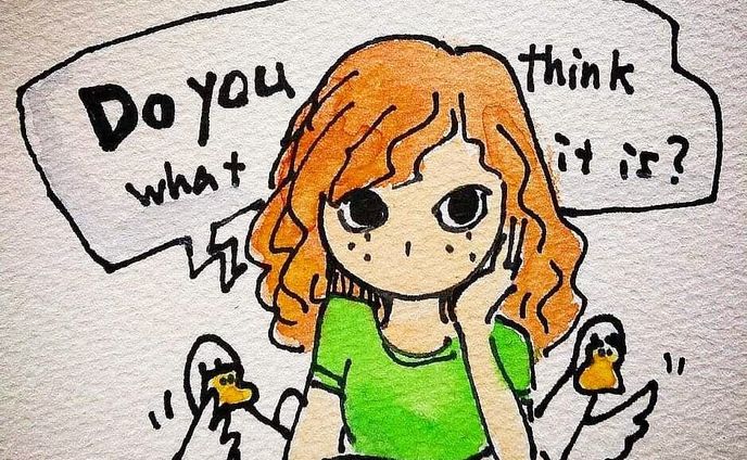 【2015年のメッセージ】
・
■あなた何か考えているわね？
・
□考えることはいいことだよ
・
■でも、下描きして、深く考えていると…
・
□飽きるよね？
・
・
・
#イラスト#illustrator#水彩#油性ペン#絵の具#illustration#キャラクター#絵#comic#character#illust#girl#boy#duck#アヒル#女の子#男の子#image#マンガ#食パン#paint#painting#メッセージ#art#story#話#言葉#cheblo#デザイン