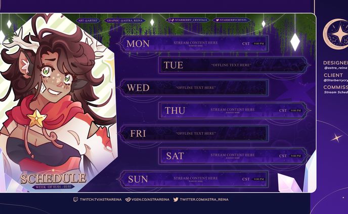 Starberrycrystal Stream Schedule