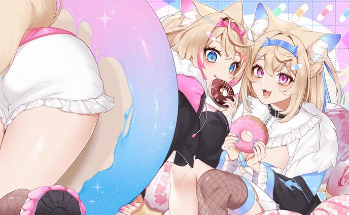 フワワ&モココ(Hololive）