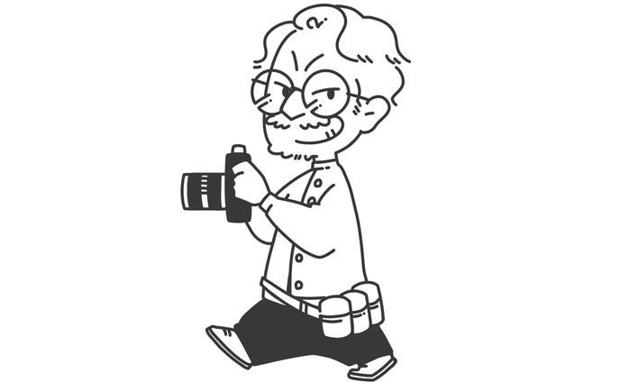 カメラマンさん　イメージキャラクター