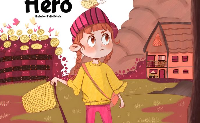 Drawing illustration for children book 
