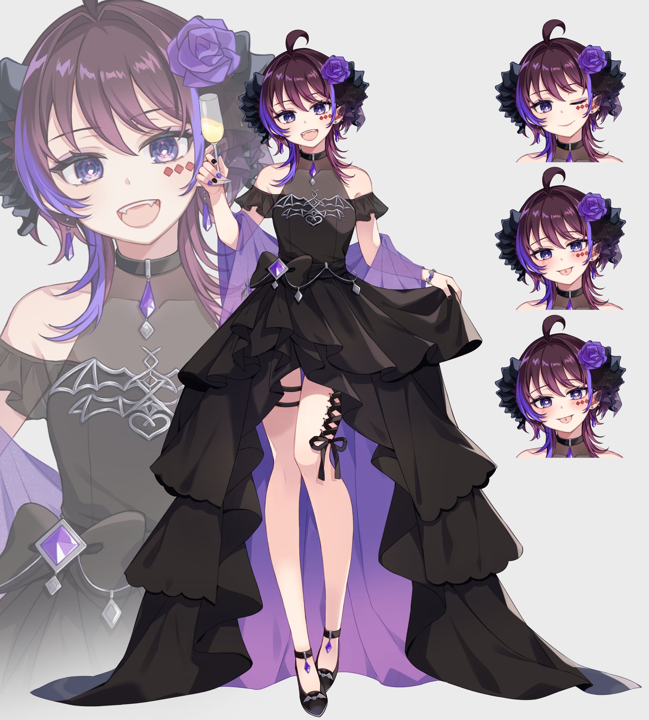 濡羽しゅあ様　キービジュアル-1