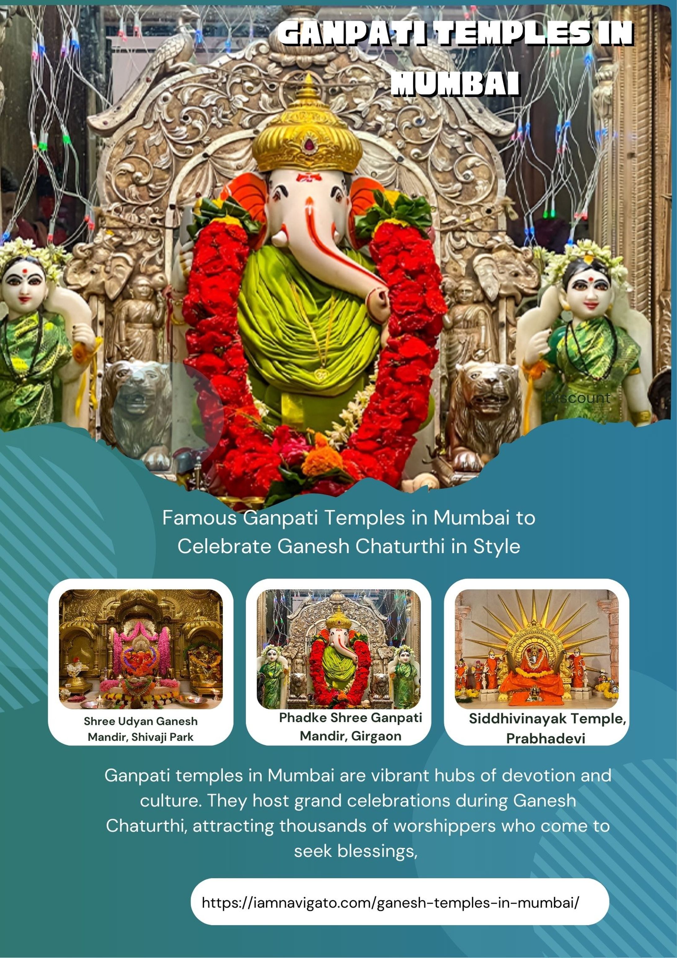 Famous Ganpati Temples in Mumbai to Celebrate Ganesh Chaturthi in Style-1