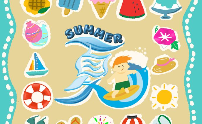 夏イラスト