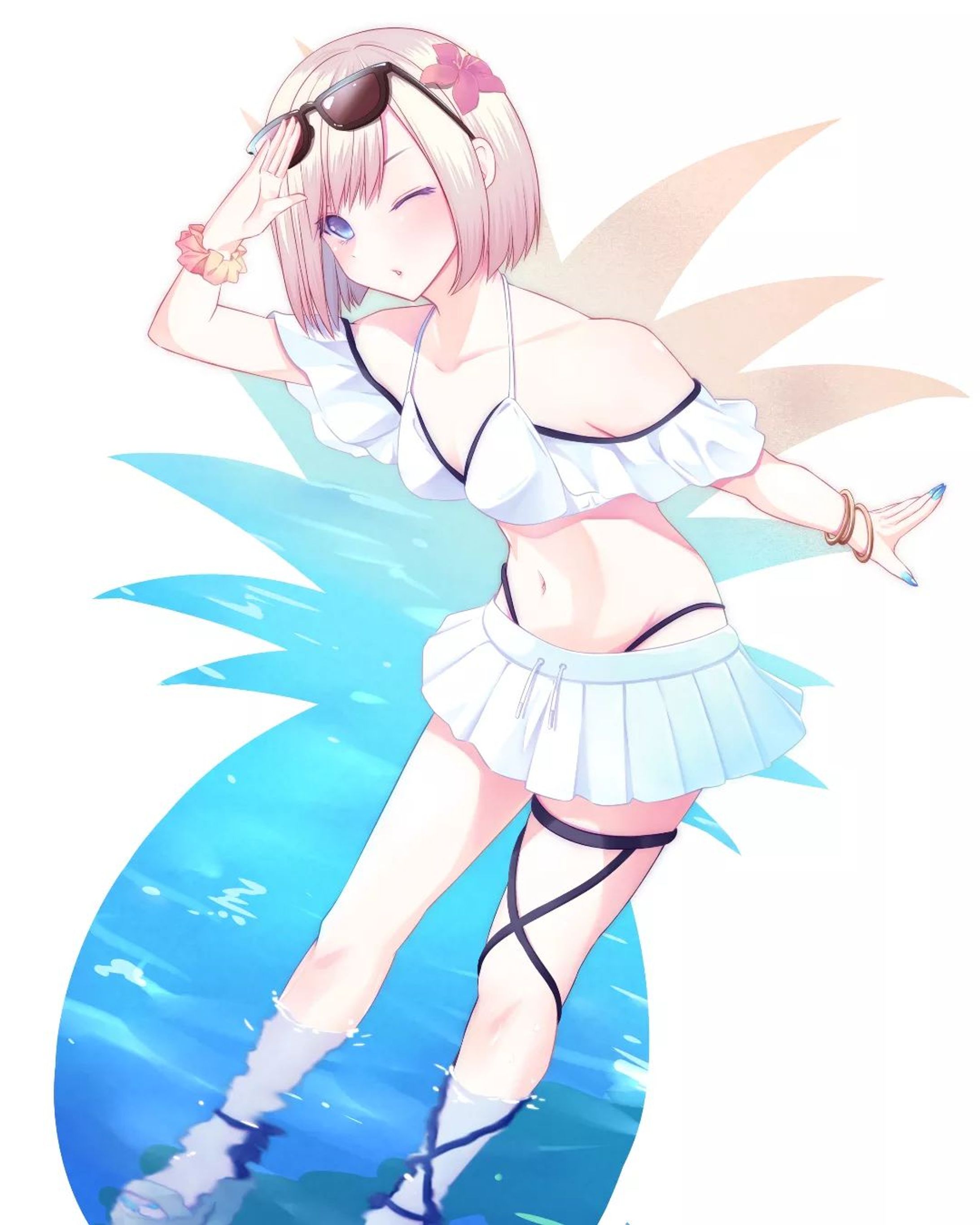 🍍
#イラスト #水着 #海-1