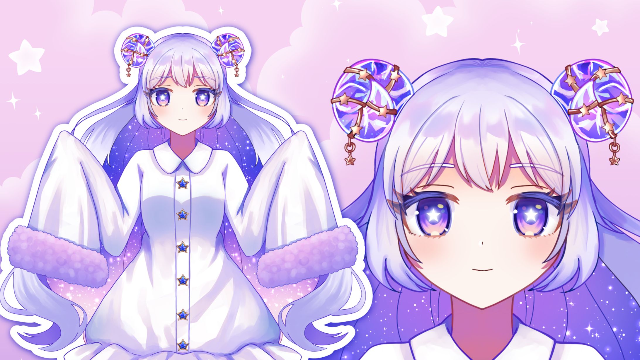 Cosmic Sheep Girl(宇宙羊の女の子)-1