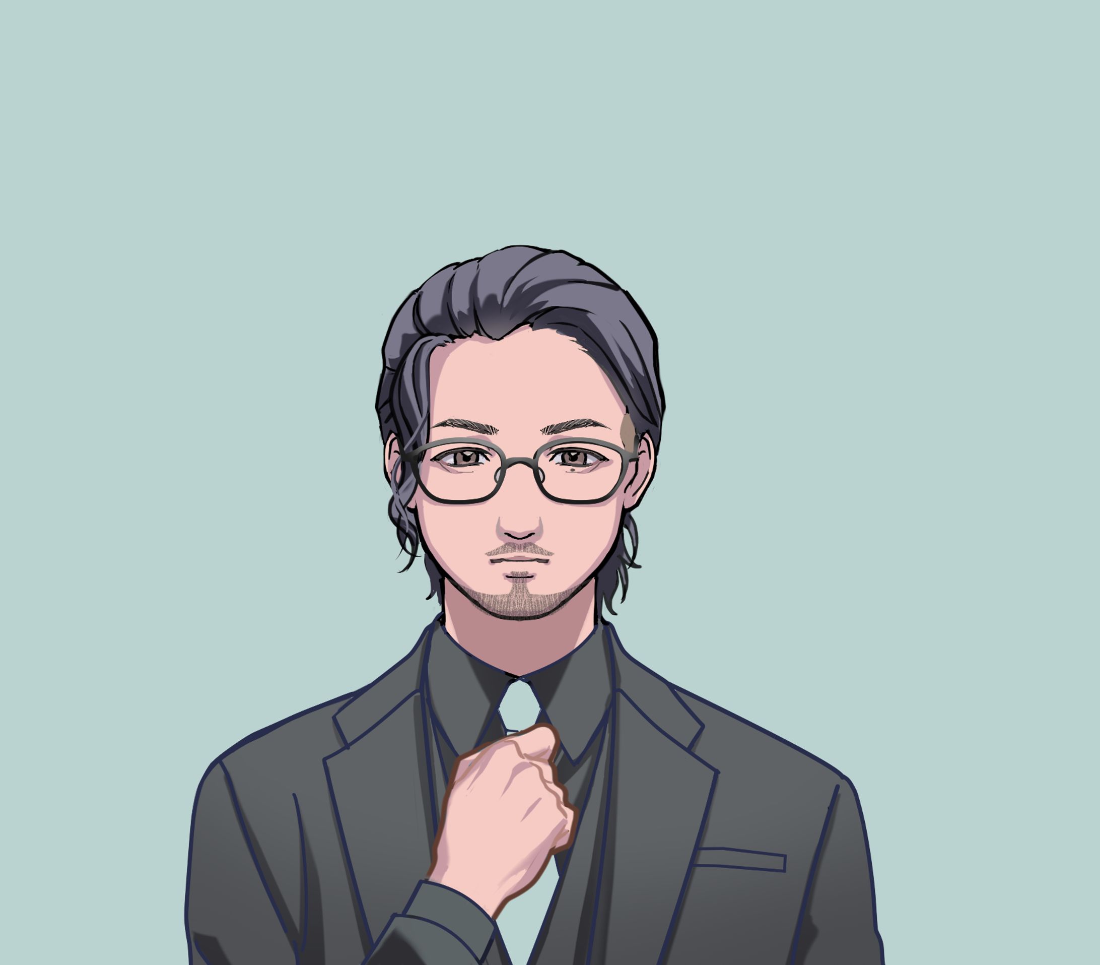 アイコン用似顔絵-1