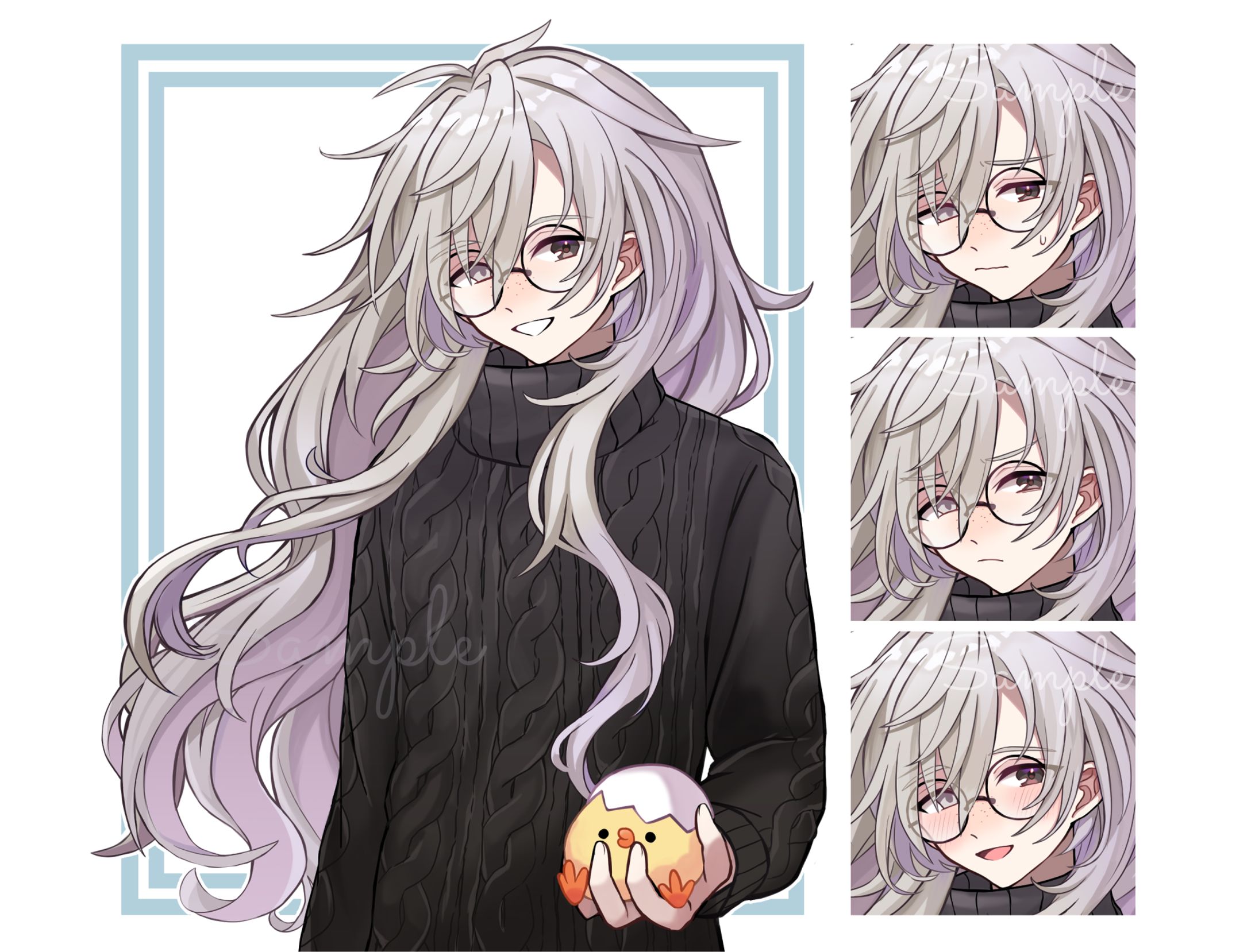 個人依頼 TRPG立ち絵イラスト-1