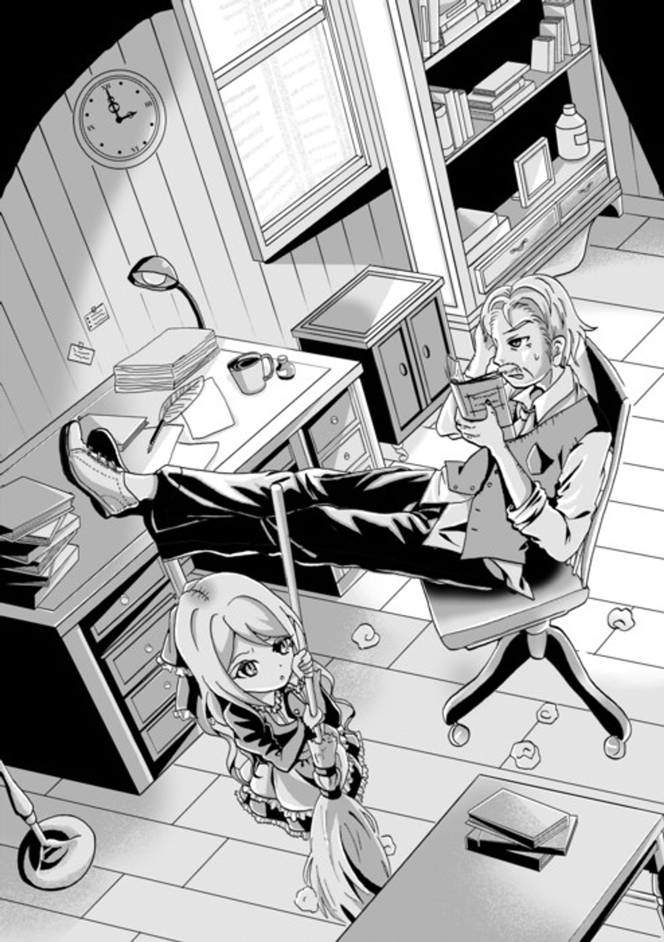 締め切り作家と小さな女中【掲載作品】-1