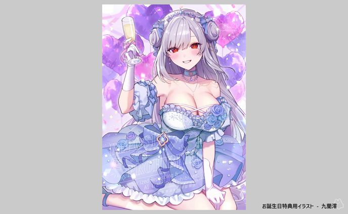 九蘭澪様✦お誕生日記念イラスト