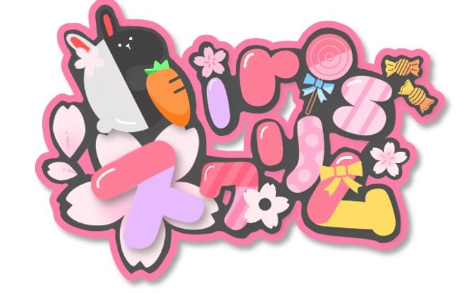 Girlsスクリム　ロゴ