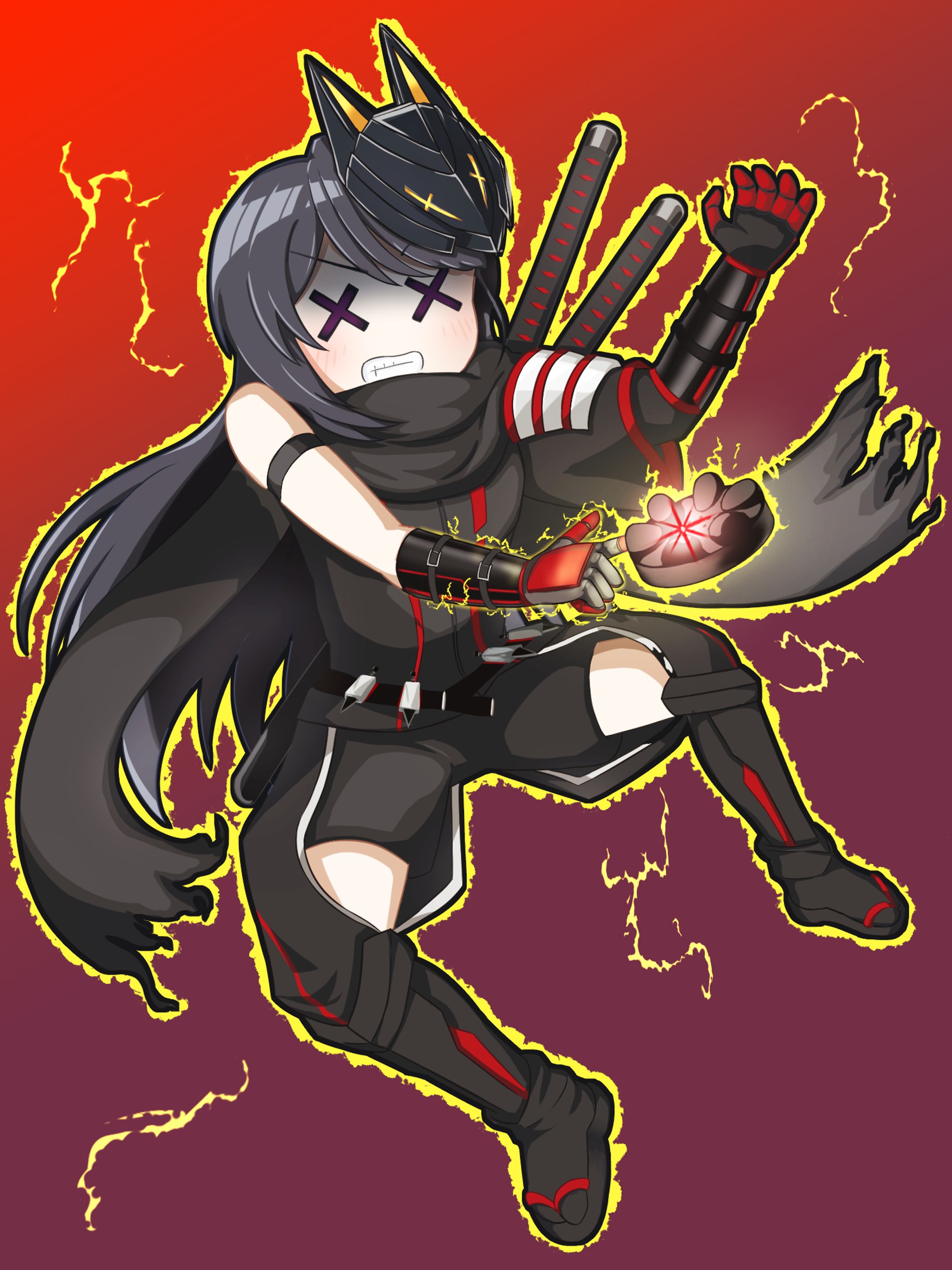 戸隠忍　ミニキャライラスト-1