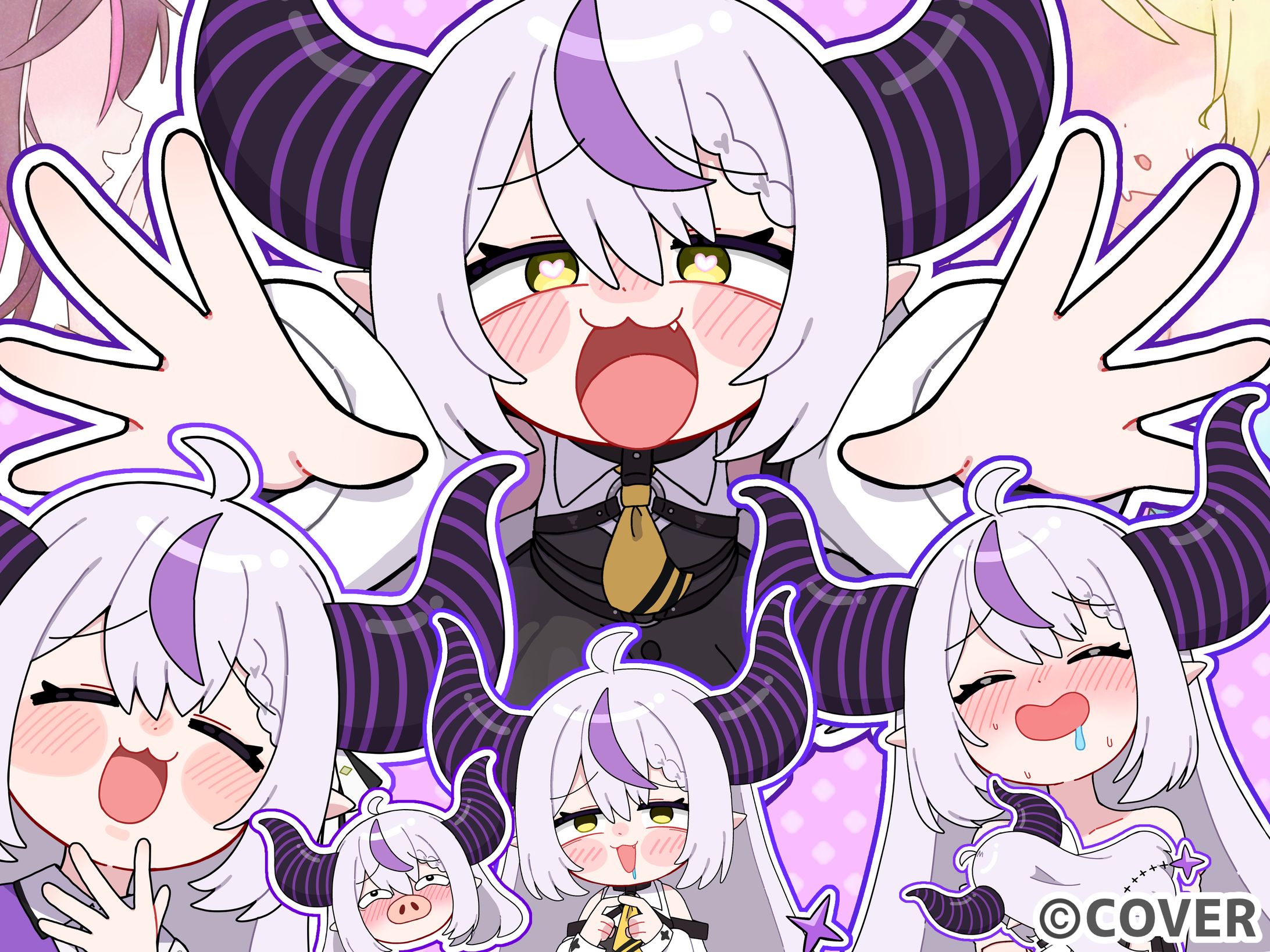 【ホロライブ】お姉さま♡ラヴコール_イラスト制作-1