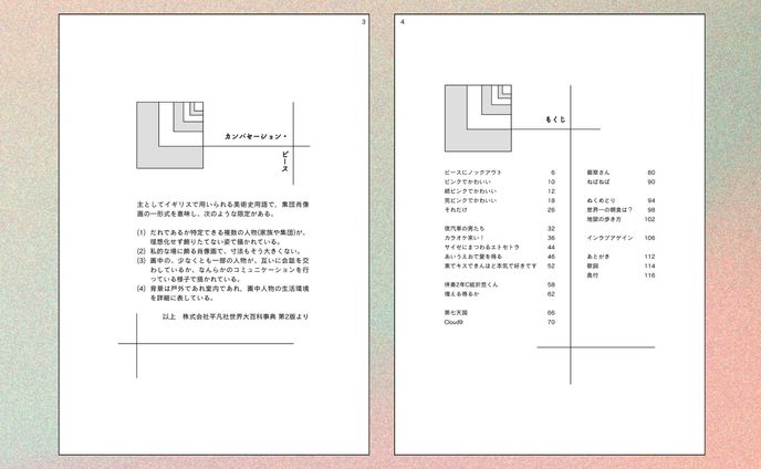 同人誌『カンバセーション・ピース』