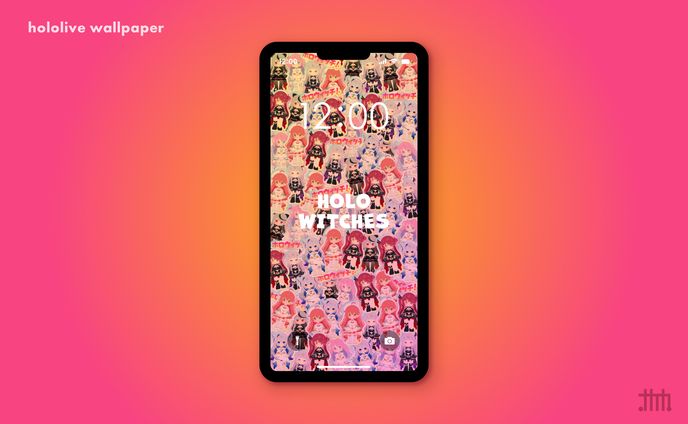 【二次創作】スマホ壁紙 HOLOWITCHES