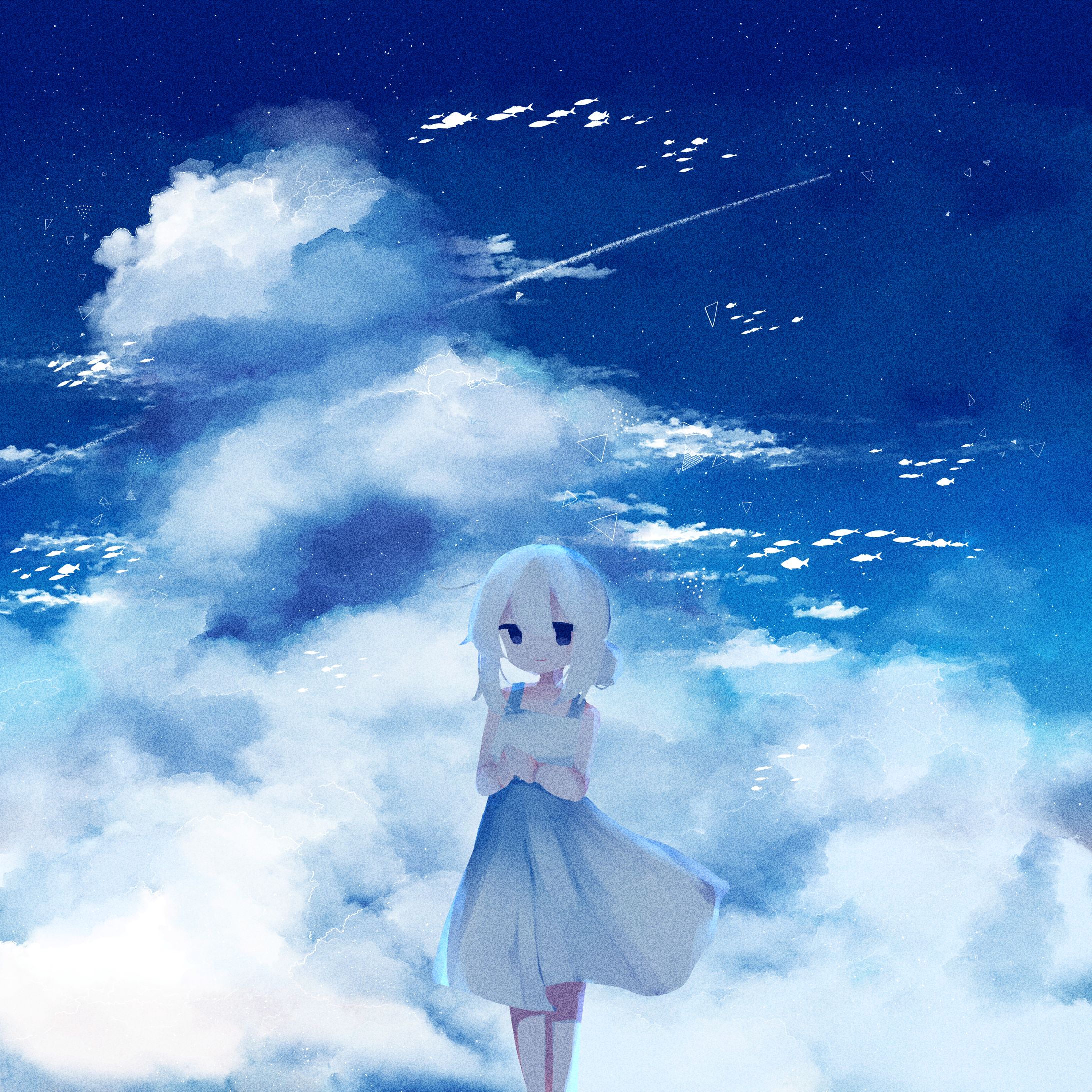 楽曲 「Isolated Summer」 ジャケットイラスト-1