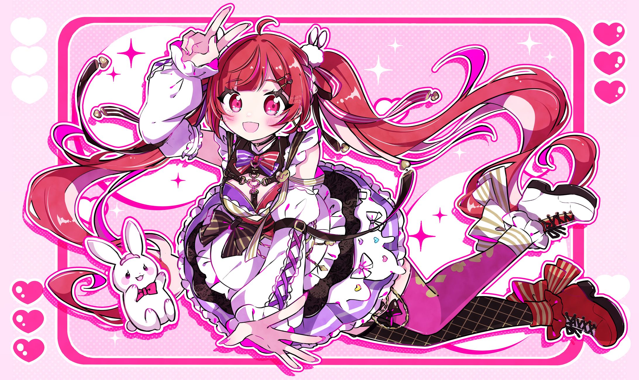 Vtuber / 空友ちあCFリターンイラスト-1