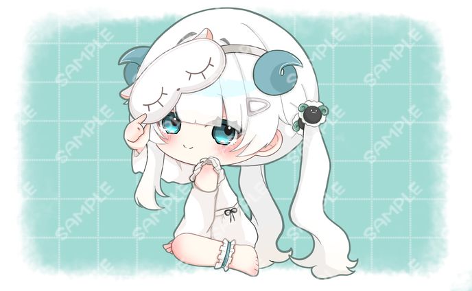 さのみやましろ 生誕グッズ絵