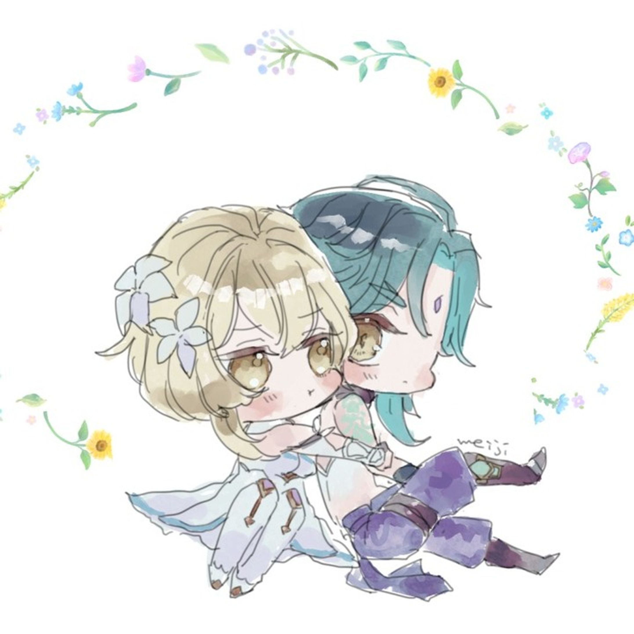 𝕩𝕚𝕒𝕠𝕝𝕦𝕞𝕚💐

Have a good New Year!

#魈蛍 #xiaolumi #lumine #xiao 
#luminegenshinimpact #xiaogenshinimpact 
#genshinimpactfanart #genshinimpact
#xiaoxlumine-1