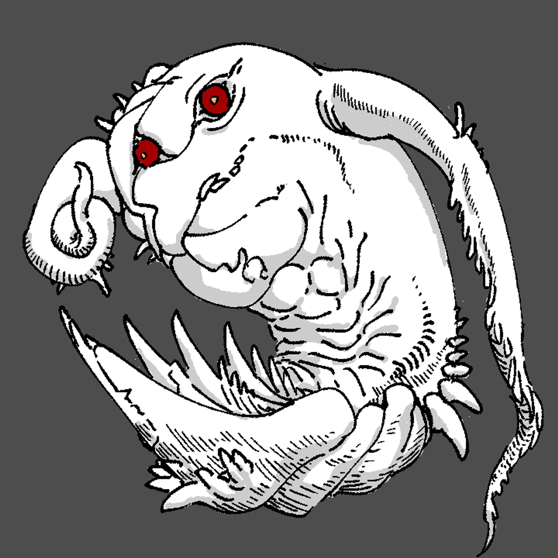 不定形生物　習作-1