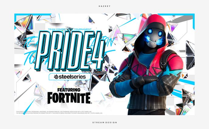 STREAM DESIGN // PRIDE4 MAIN STAGE featuring Fortnite