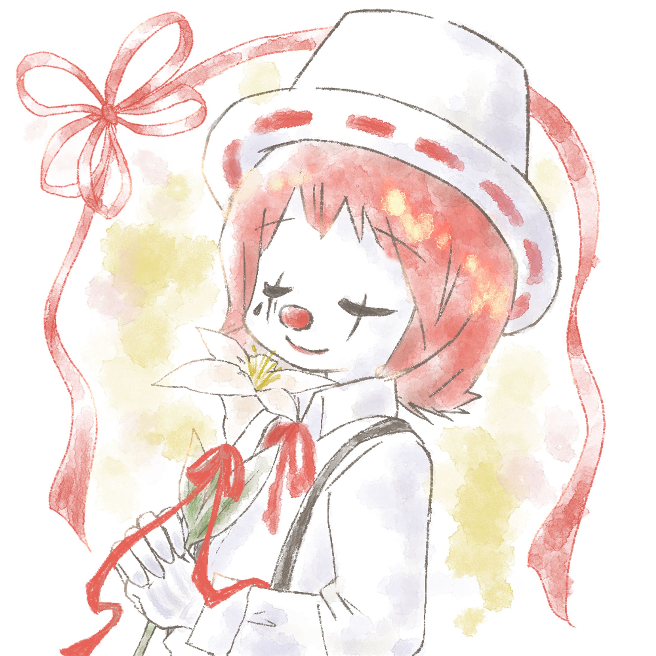 クラウン clown アイコン用イラスト-1