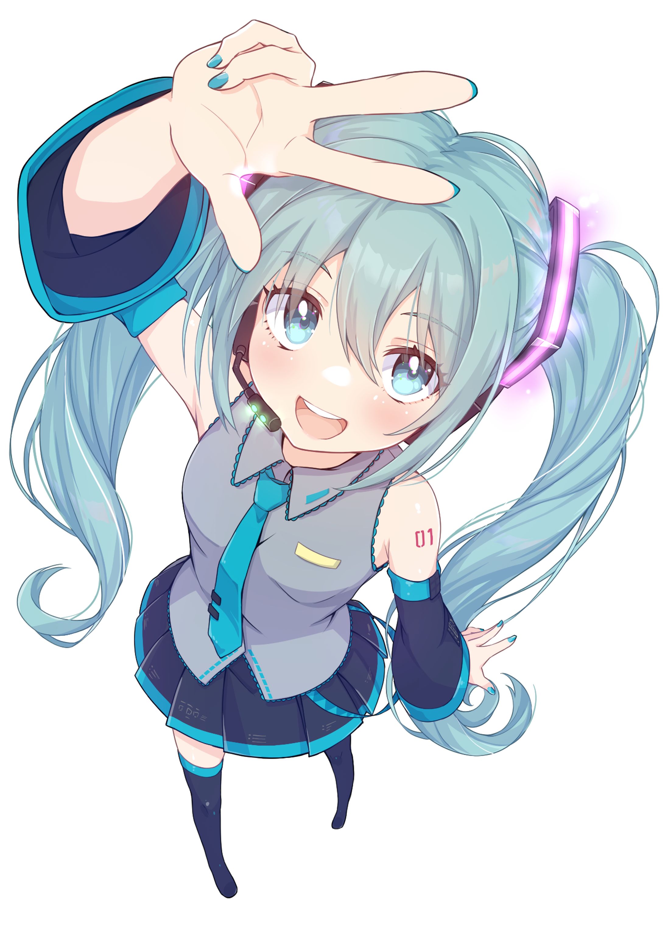 キャラクタービジュアル｜初音ミク-1