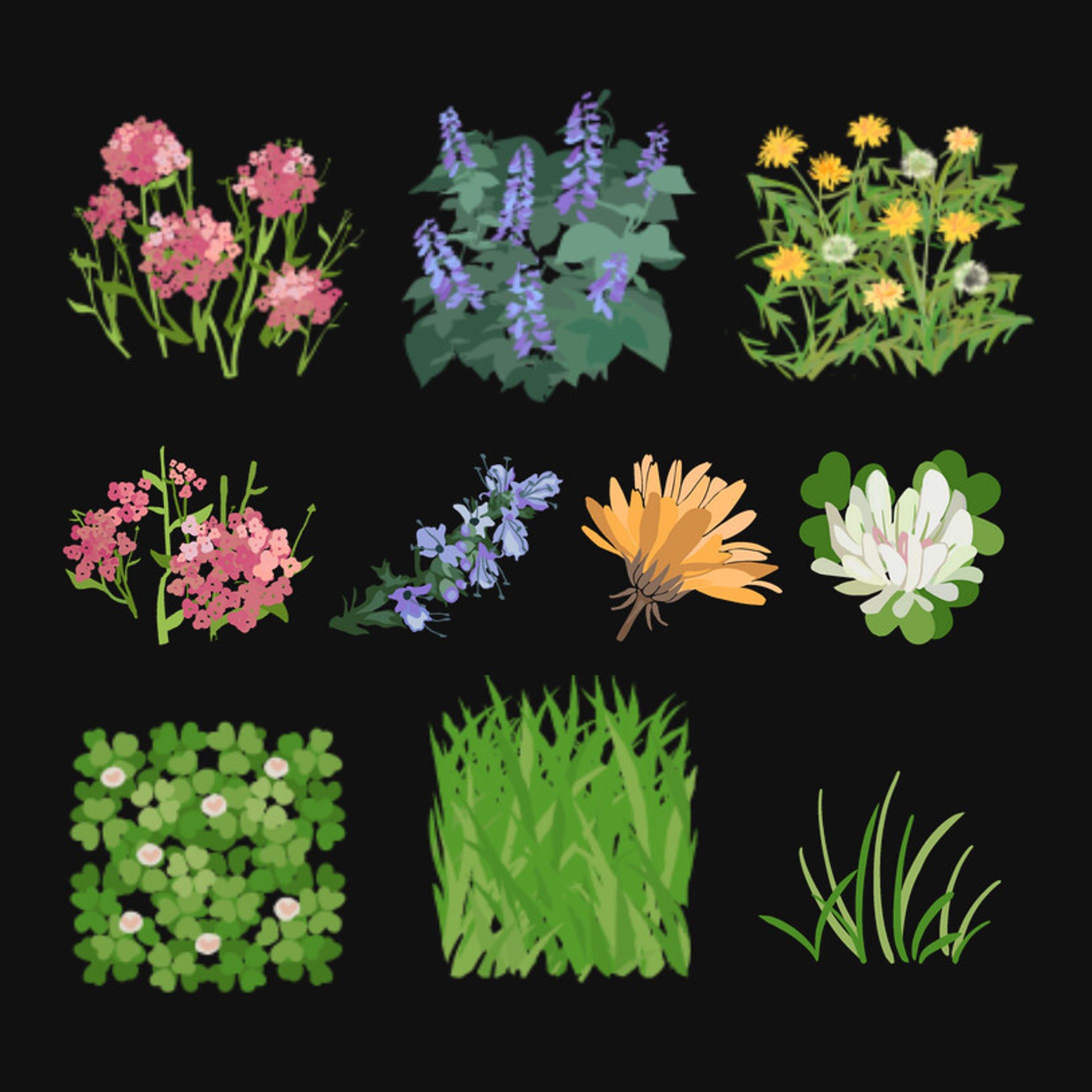 Bee Happy - Plant Sprites-1