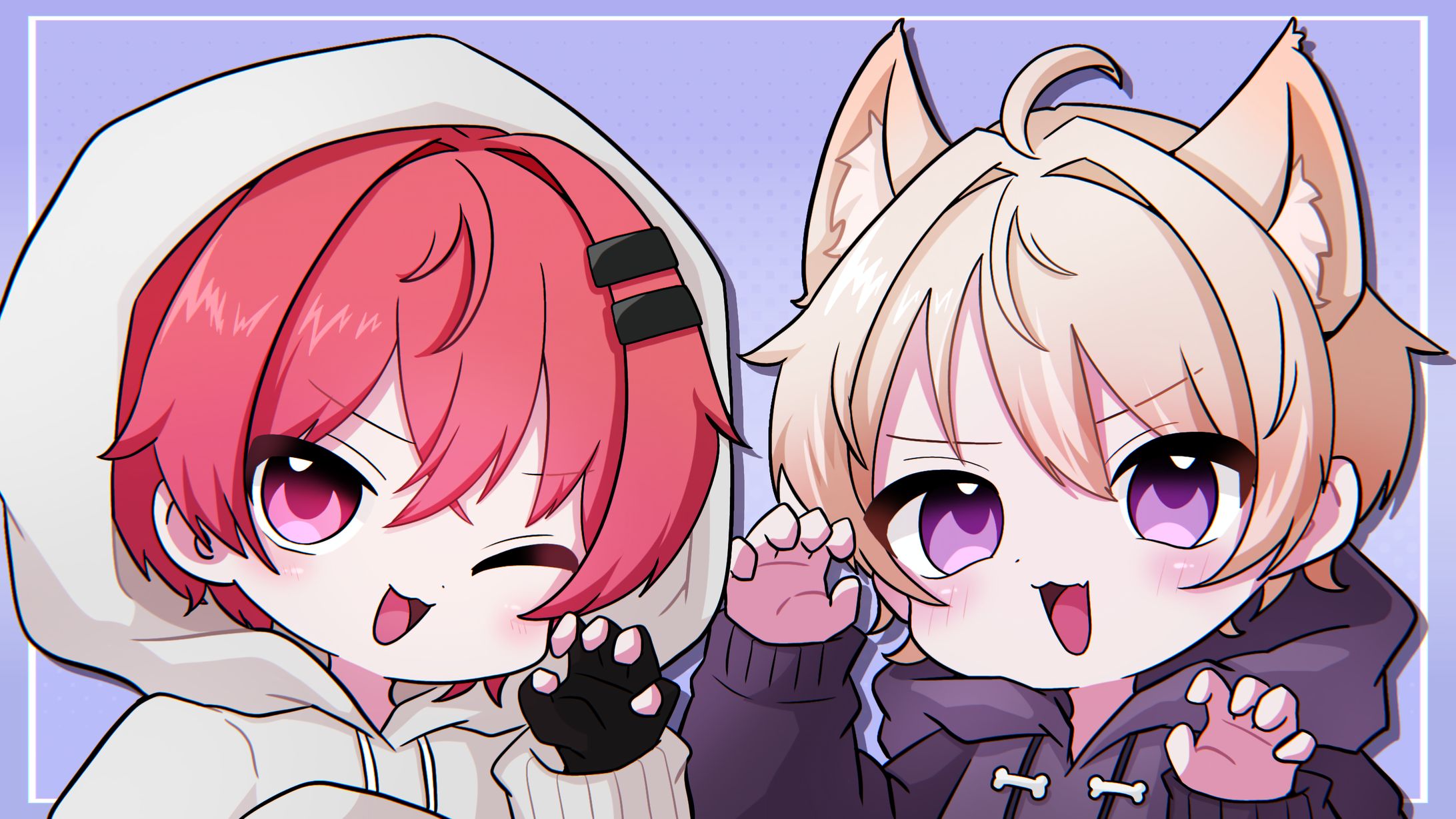 ペアイラスト みかこ 様-1