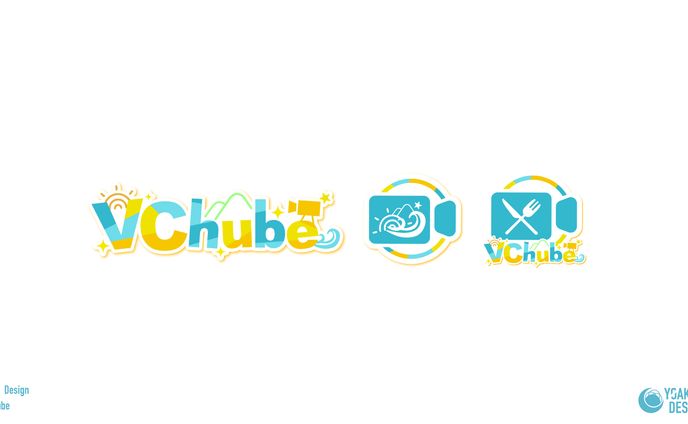 ロゴデザイン_ Vchube様 