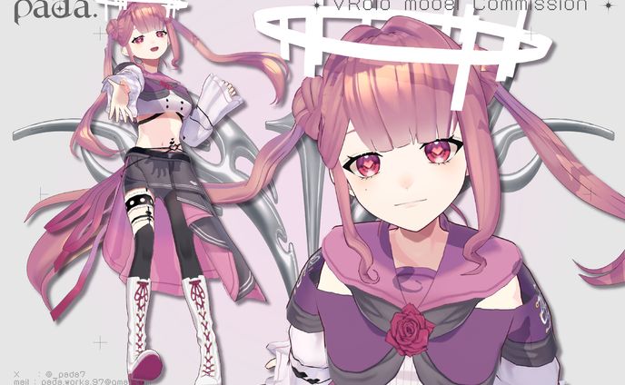 VRoid 3D model / アストレア･フレーズ