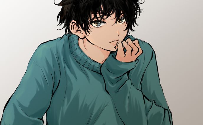 アンニュイ男の子