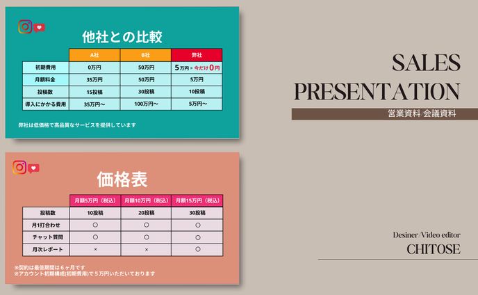 営業資料