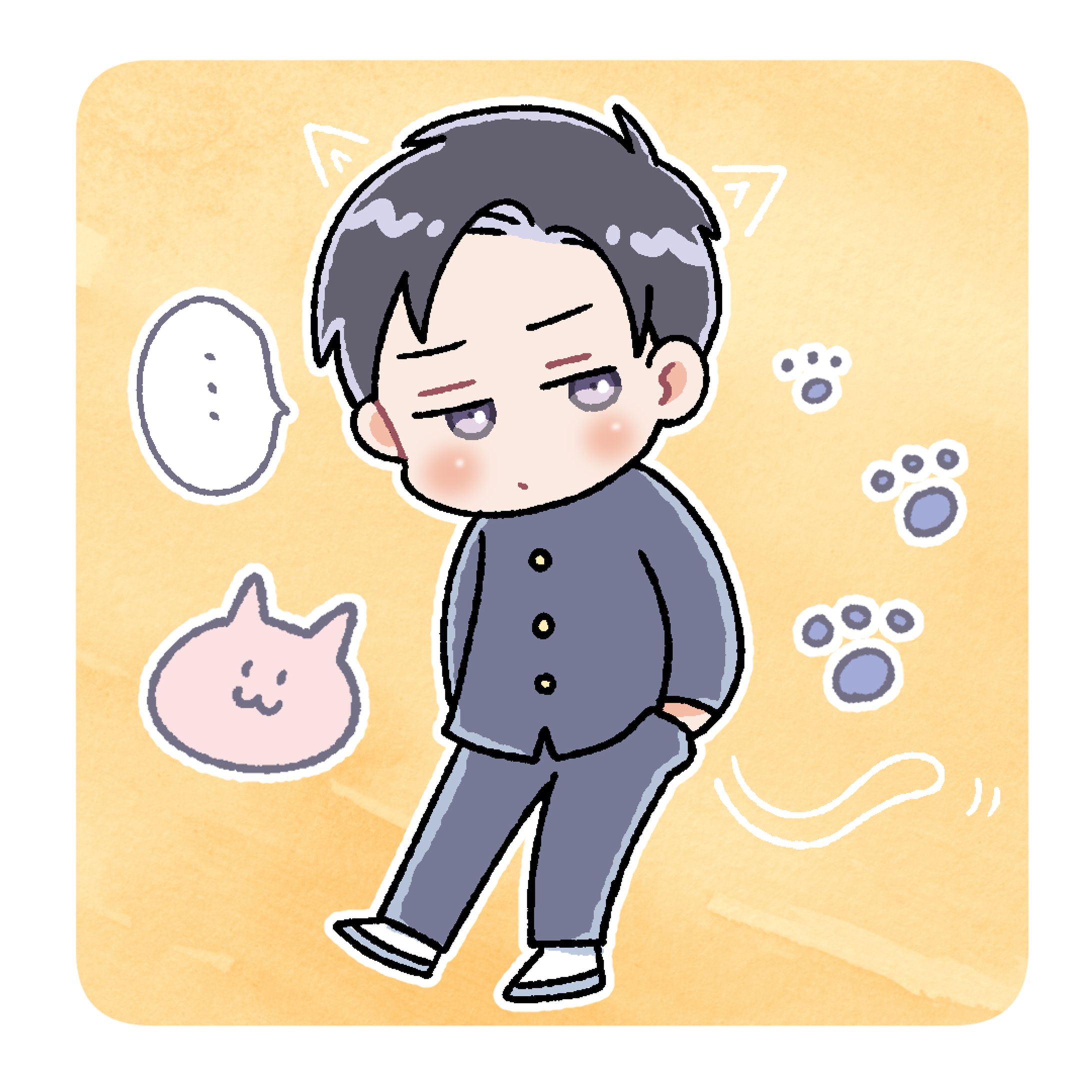 【サンプルイラスト】キャラクターアイコン-1