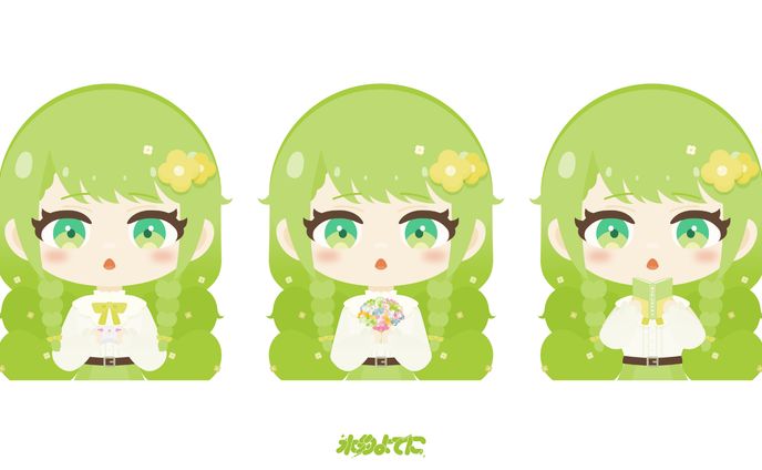 ILLUSTRATION┊︎弱可愛めい 腕差分