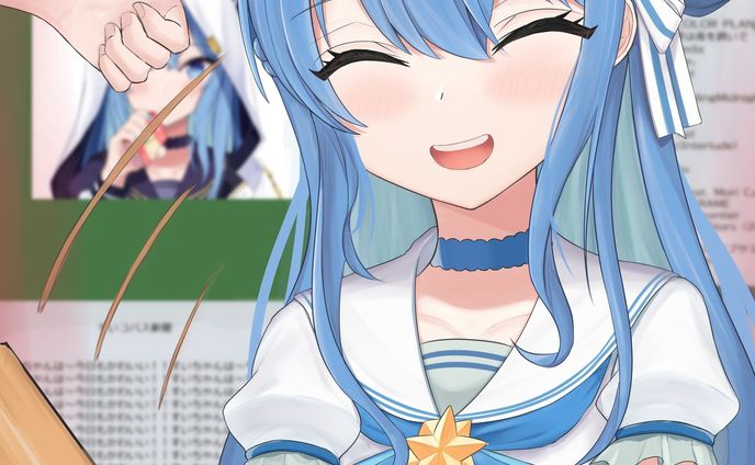 (今日も)かわいい～💢
pixiv→https://www.pixiv.net/artworks/102170658

#hologirl #hololive0thgen #hololive0期生 #hololive #hololive零期生 #hololivejp #hololiveproduction #hoshimatisuisei #suisei #星街彗星 #星街すいせい #すいせい #星街 #星詠み #ほしまちぎゃらり #ほしまちすたじお #すいちゃんは今日もかわいい #ホロライブ0期生 #ホロライブ #ホロライブjp #ホロライブ好き #vtuber #youtuber