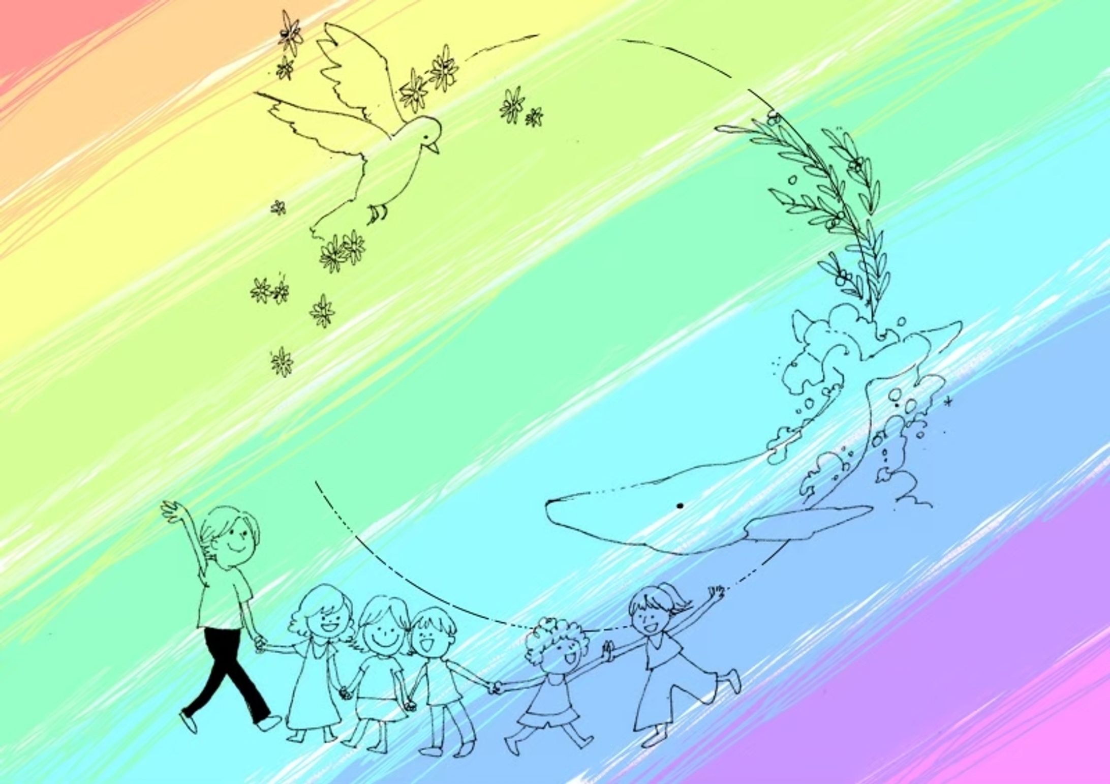 2021年　Our Earth Song Festival イメージイラスト-1