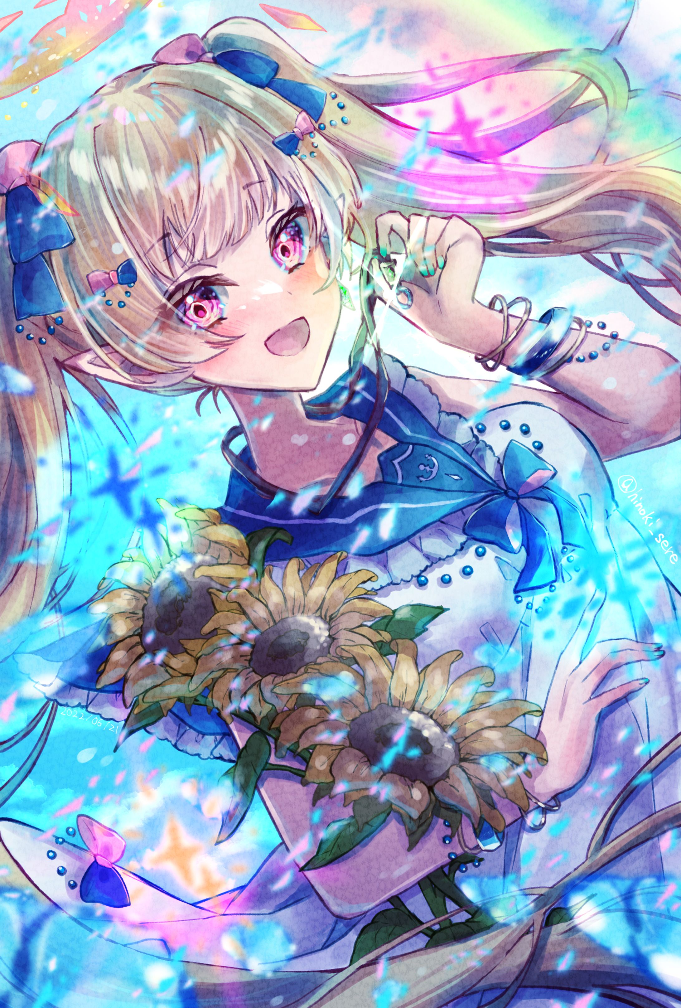 ひまわりときらめきの魔法使い-1