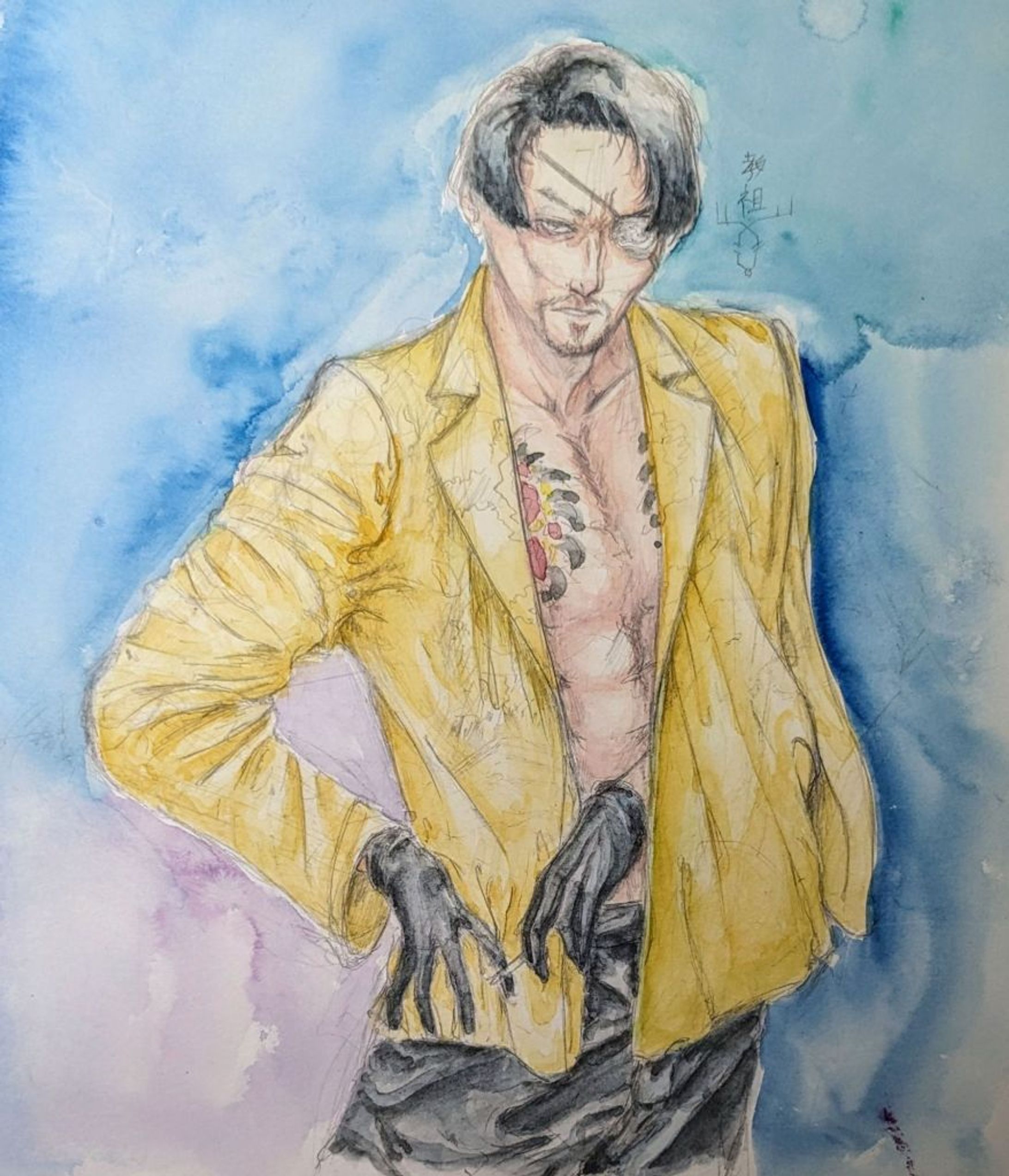真島吾朗
-1