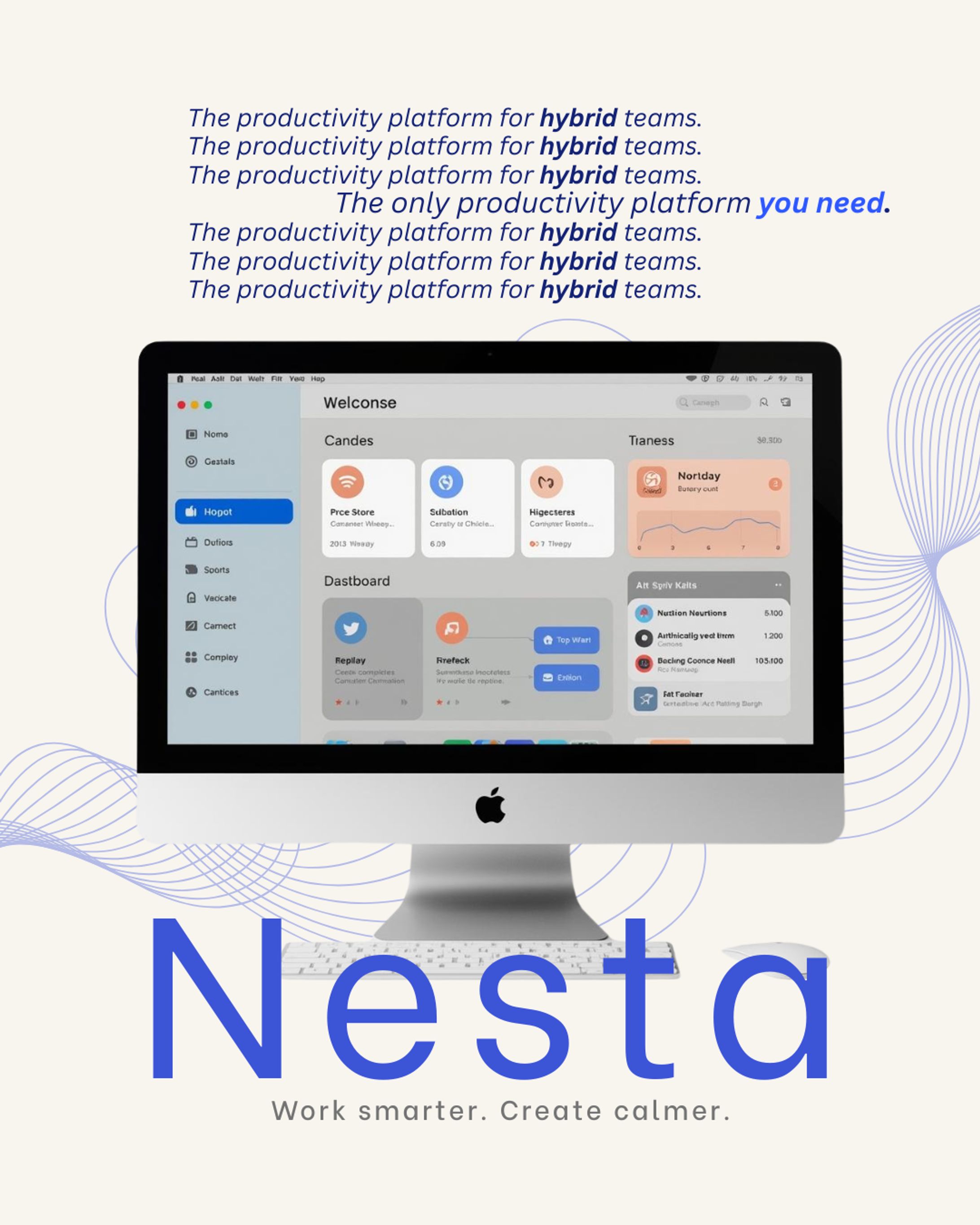 スタートアップ「NESTA」Instagramカルーセル（5スライド）-1