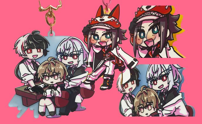 キッズ、等身絵